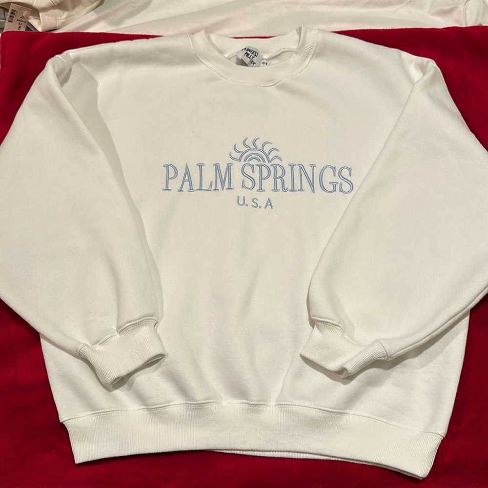 Princess Polly oversized crewneck sweatshirt